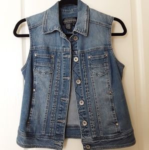 Denim vest